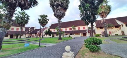Fort Rotterdam or Benteng Ujung Pandang is a fort inherited from the Gowa-Tallo Kingdom built in 1545. Fort Rotterdam is located in the center of Makassar city. South Sulawesi, Indonesia July 15 2024 photo
