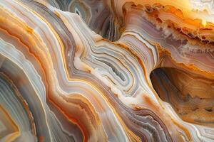 Captivating Nature of Agate Rock Formation Showcasing Swirling Patterns and Vibrant Colors nature background photo