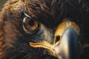 Nature  of Eagles Eye Showing Sharp Gaze and Presence  nature background photo