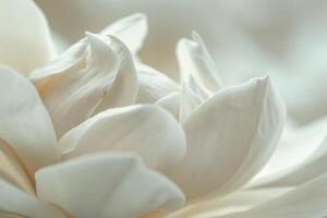 Magnolia Petals with Soft Illumination Background Nature photo