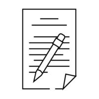 directory folder line icon illustration vector