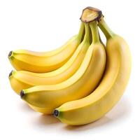 Golden Bananas, Fresh and Nutritious Fruit in High-Resolution Images photo