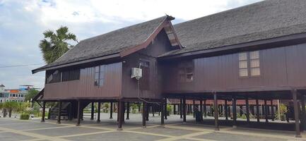 The Balla Lompoa Museum is the palace and center of government of the Gowa kingdom. South Sulawesi, Indonesia - August 7 2024 photo