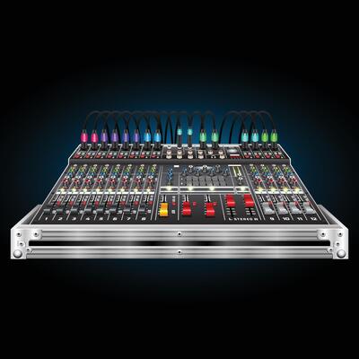 Audio Mixer illustration