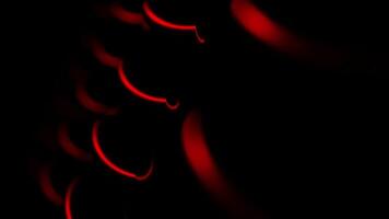 A red light is shining on a black background Endless Red Glow Hypnotic Infinite Loop Animation video