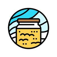ghee ayurveda color icon illustration vector
