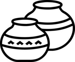 3D Pongal Traditional Utensils concept as illustration of traditional Pongal utensils like clay pots and serving plates highlighting craftsmanship and cultural signif vector