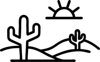 Desert Sunset Serenity concept as The desert comes alive at sunset with cacti silhouettes against a fire red sky offering a moment of serenity. in Photo Stock Co vector