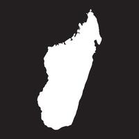 Madagascar Map Icon design vector