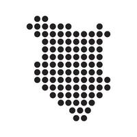 Kenya Map Icon symbol vector