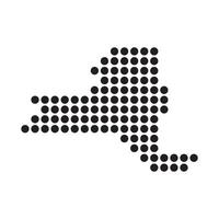 New York Map Icon symbol vector