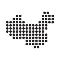 China Map Icon symbol vector