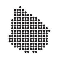 Uruguay Map Icon symbol vector