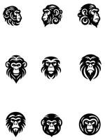 Best Monkey Collection Logo vector