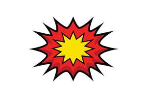 Explosion and Dynamite - Fiery Blast Illustration with Flames and Sparks for Dramatic Art vector