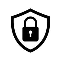 Cybersecurity Shield Icon - Digital Protection, Encryption, and Network Security for Privacy vector