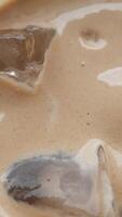 Iced Coffee Cream and Tea, Buttercream and Ice photo