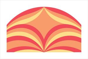 Gradient 3D Abstract Background . vector