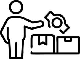 perfect store and sales strategy and stock levels Set 3 vector