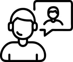 Customer service representative assisting clients in a glossy virtual workspace Set 12 vector