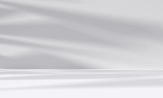 abstract white studio room with light and shadow from window background for product display presentation11 photo