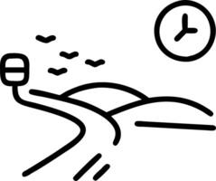 time warp and history and flashback vector