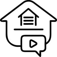 illustration design online education and E learning at home by webinar training and design for Webinar online training tutorial podcast and business coaching concept c Clean Set 4 vector