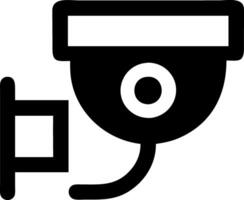 a black and white image of a security camera vector