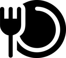 Round Dish Symbol vector