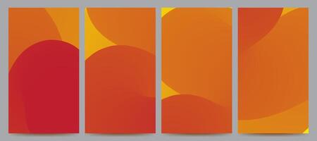 brown abstract gradient background set for banner, poster, brochurre, flyer, template, design, etc vector