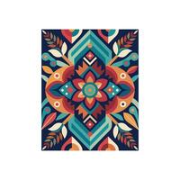Geometric Flow Modern Background Patterns in Illustration Design vector