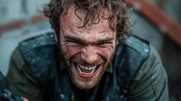 A man with a beard and a smile photo