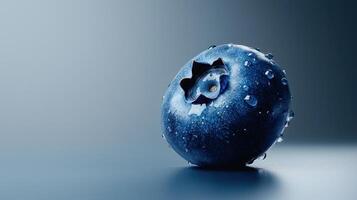 Blueberry, water droplets, blueberry, blueberry, blueberry, blueberry, photo