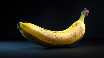 A banana on a table photo