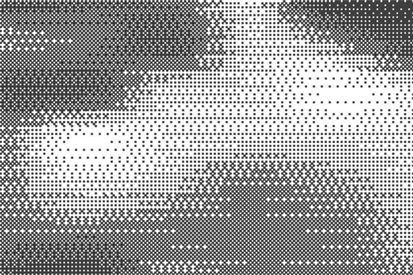 Pixel background with bitmap pattern. Computer arcade game dotted gradation effect. Noisy gradient backdrop. Abstract geometric glitch screen