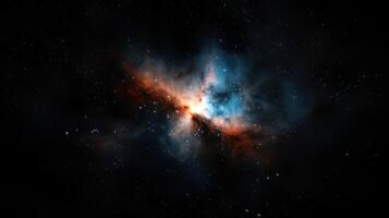An image of a nebula in space photo