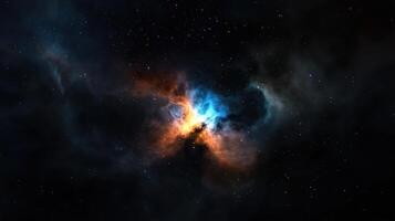 An image of a nebula in space photo