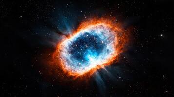 The nebula in space photo