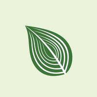 Green leaf ecology nature element icon design. Elegant element for corporate business identity. nature-themed illustration element design with green leaf nuances vector