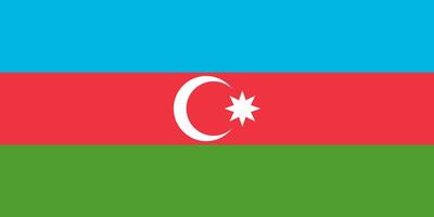Flag of Azerbaijan vector