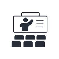 Cinema icon. Editable stroke.linear style sign for use web design,logo.Symbol illustration. vector