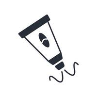 painting tube icon. Editable stroke.linear style sign for use web design,logo.Symbol illustration. vector