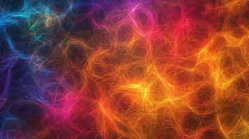 Abstract background with colorful lights photo