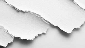 A close up of a piece of white paper photo