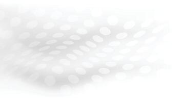 abstract modern white background with graphic dot pattern decoration vector