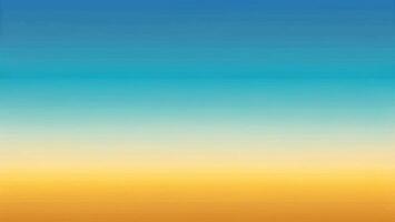 Gradient background of tranquil blue and warm yellow colors abstract art digital design calm environment aesthetic viewpoint vector