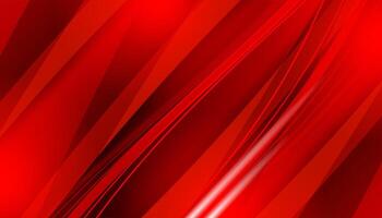 Modern Red abstract waves background vector