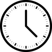 Clock icon. Time icon. Time clock icon isolated on transparent background vector