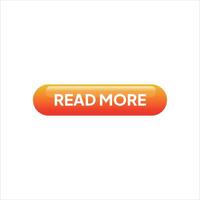 A button with the word read more on it vector