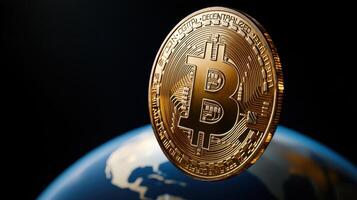 Bitcoin is the world's most valuable cryptocurrency photo